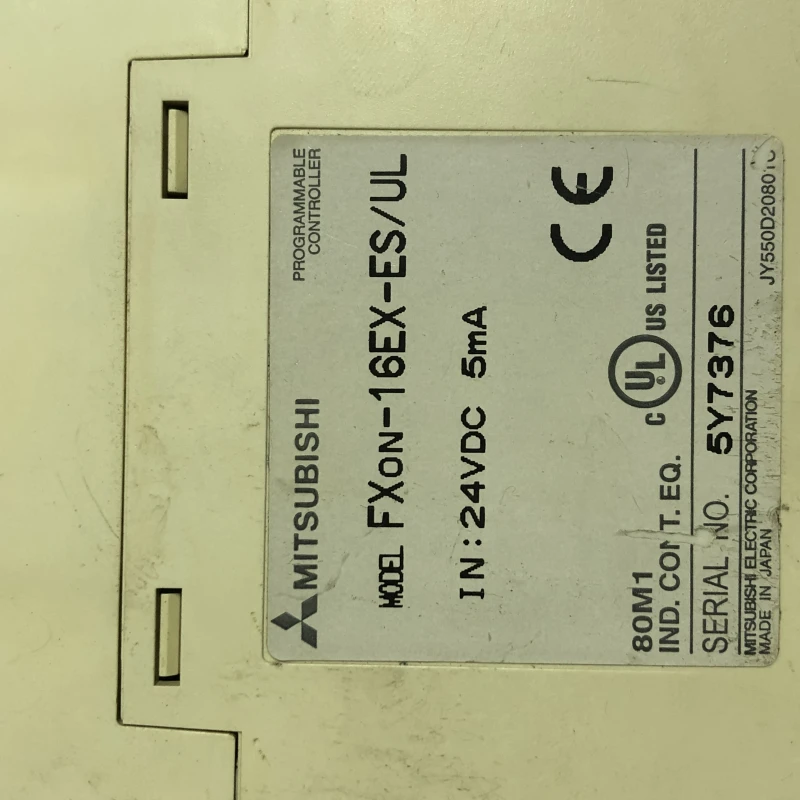 Mitsubishi FX0N-16EX-ES/UL Digital Input Expansion Module PLC thumbnail 8